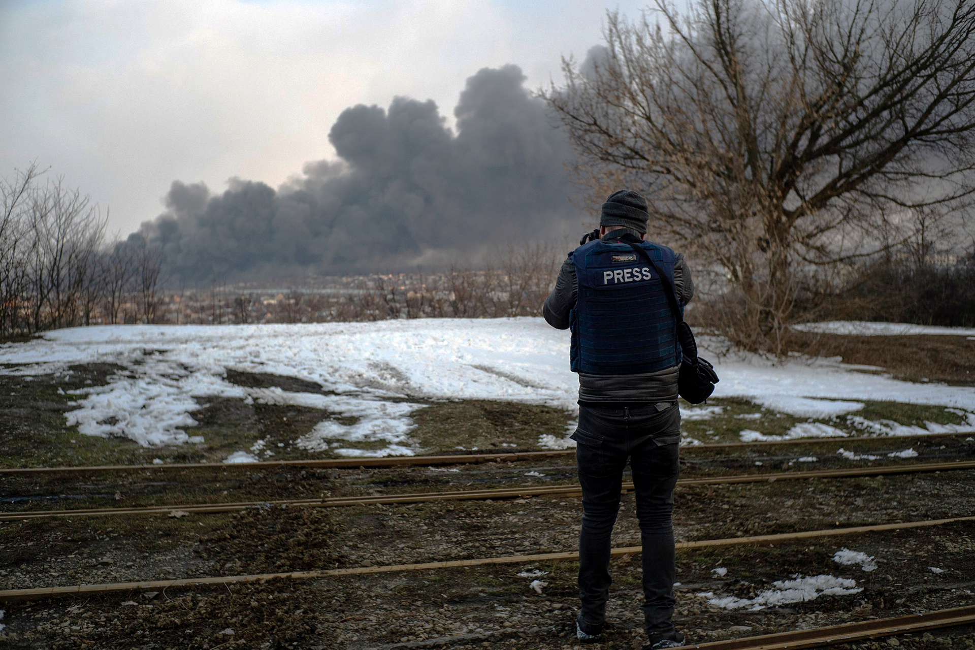 Frontline Ukraine Life Under Russia's Attack filmmakers