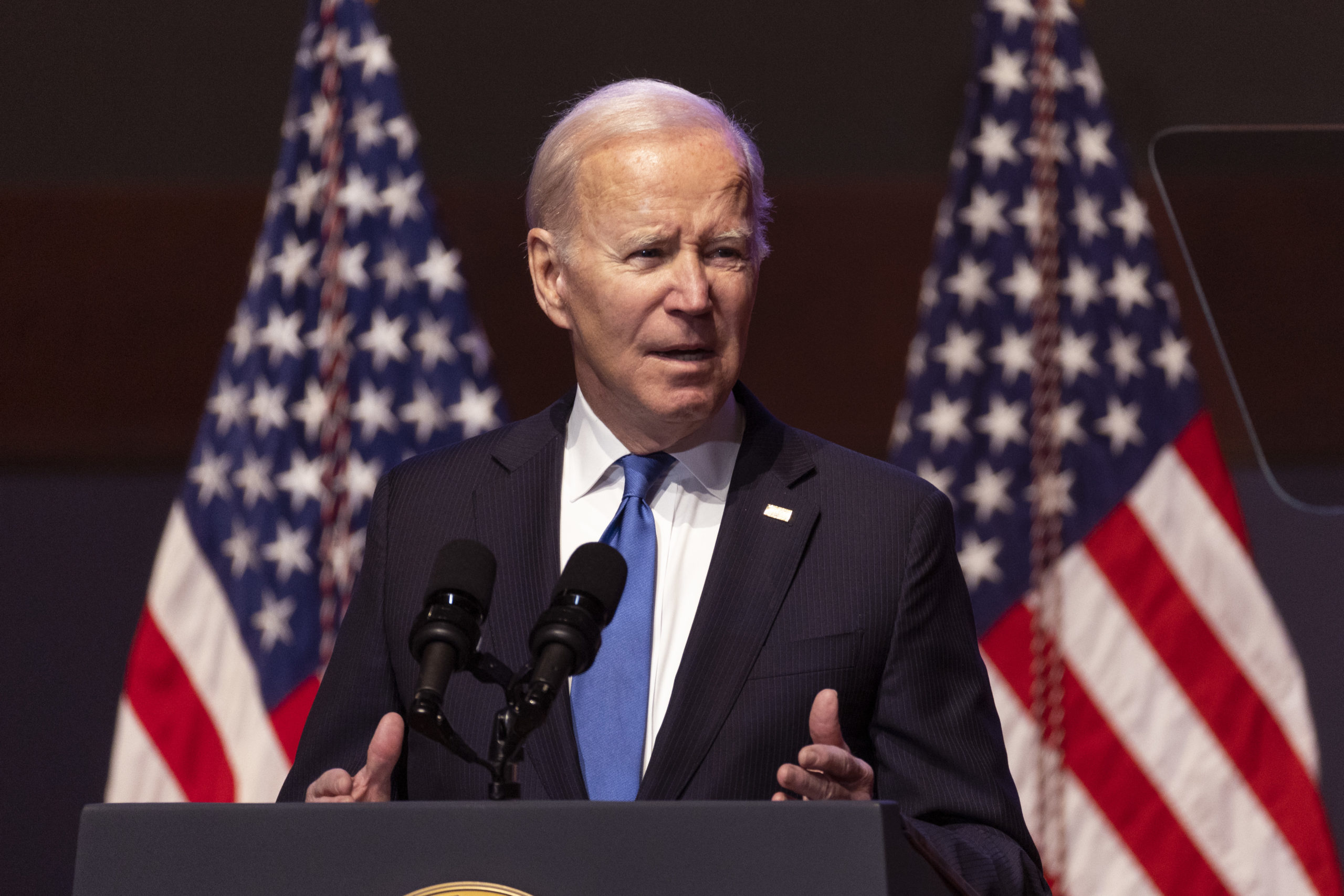 President Biden Attends Annual National Prayer Breakfast At U.S. Capitol