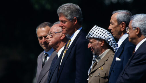 Signing of Israeli-Palestinian Peace Agreement