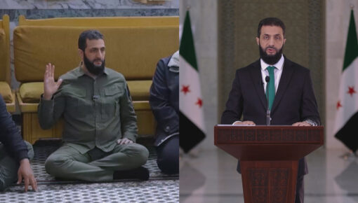 Ahmad al Sharaa Abu Mohammad al Jolani Syria leader